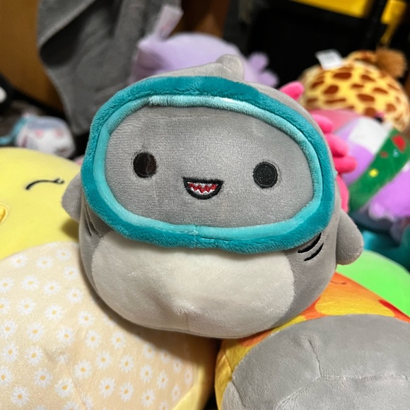 Squishmallows Toys Squishmallows 5 Gordon The Shark Wgoggles Poshmark